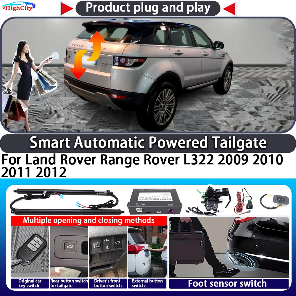 For Land Rover Range Rover L322 2009 2010 2011 2012 OEM Smart Automatic Powered Tailgate Key Control Trunk Lift Power Tailgate