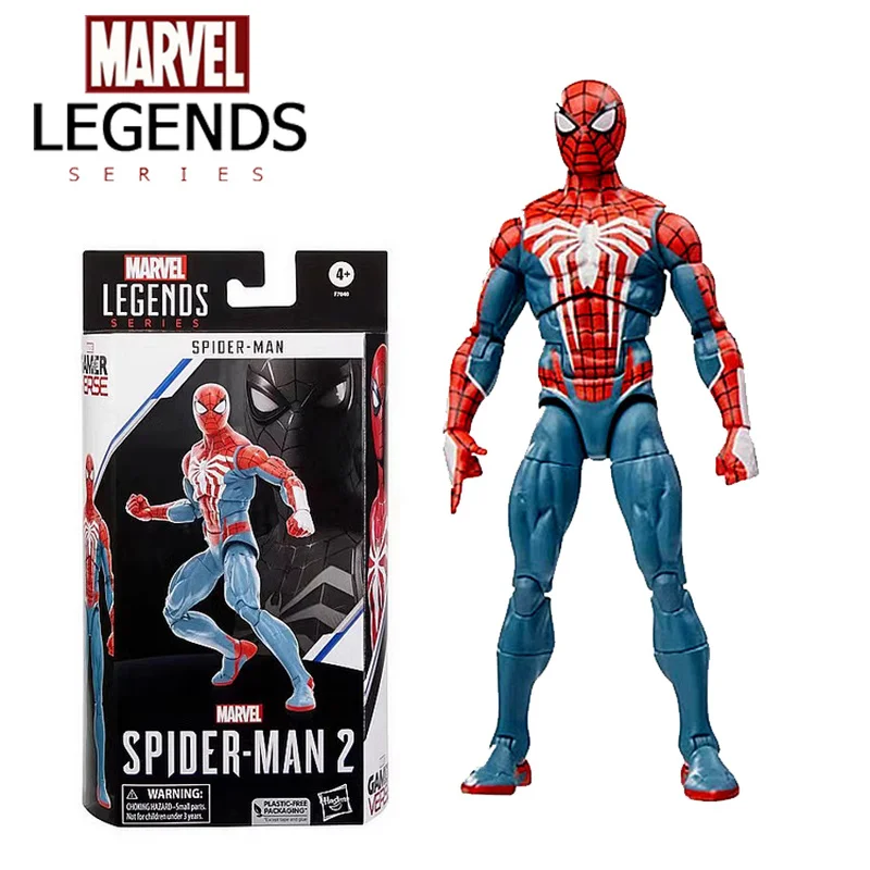 KO Marvel Legends Game Amazing Spiderman Action Figures Toys 6 Inch Movable Statues Model Doll Collectible Ornaments Gifts