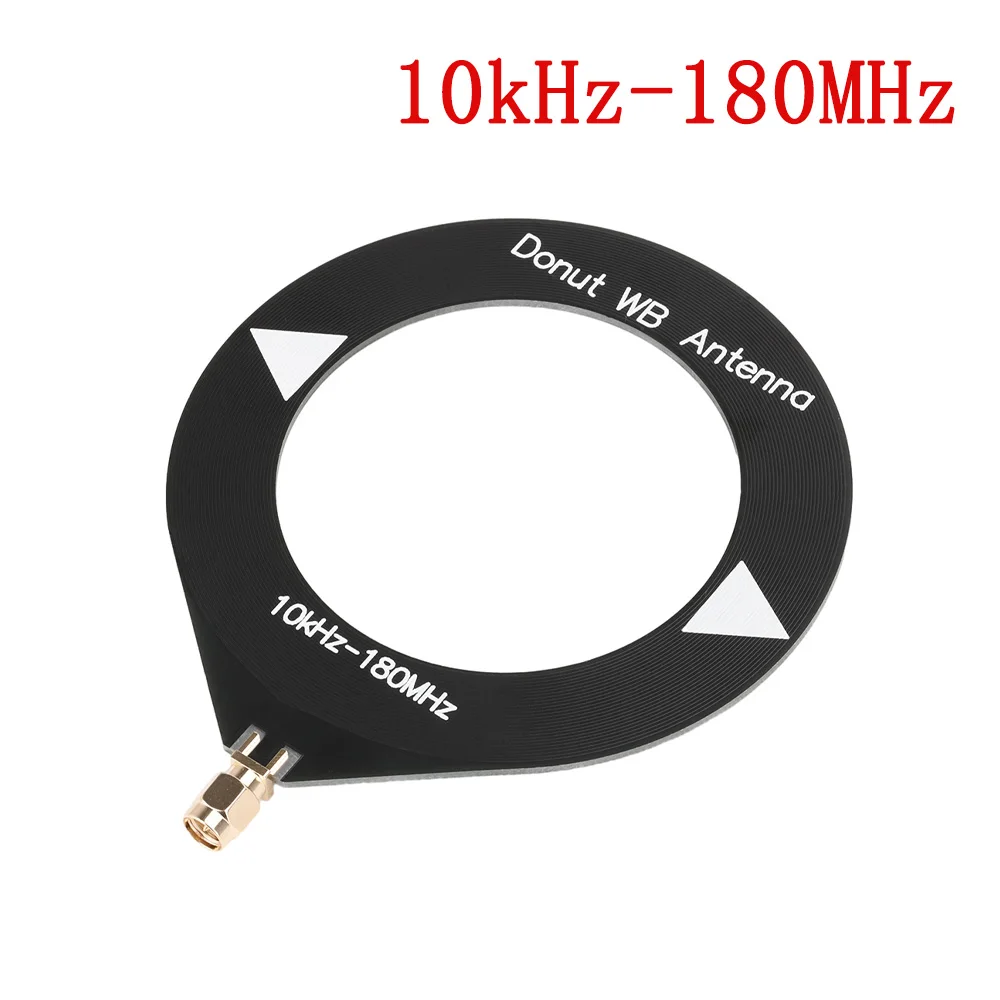 Mini Loop Antennenmodul Donut Antennenmodul SW Kurzwellenantenne AM Medium FM Antenne Wellenantenne Breitbandempfangsantenne