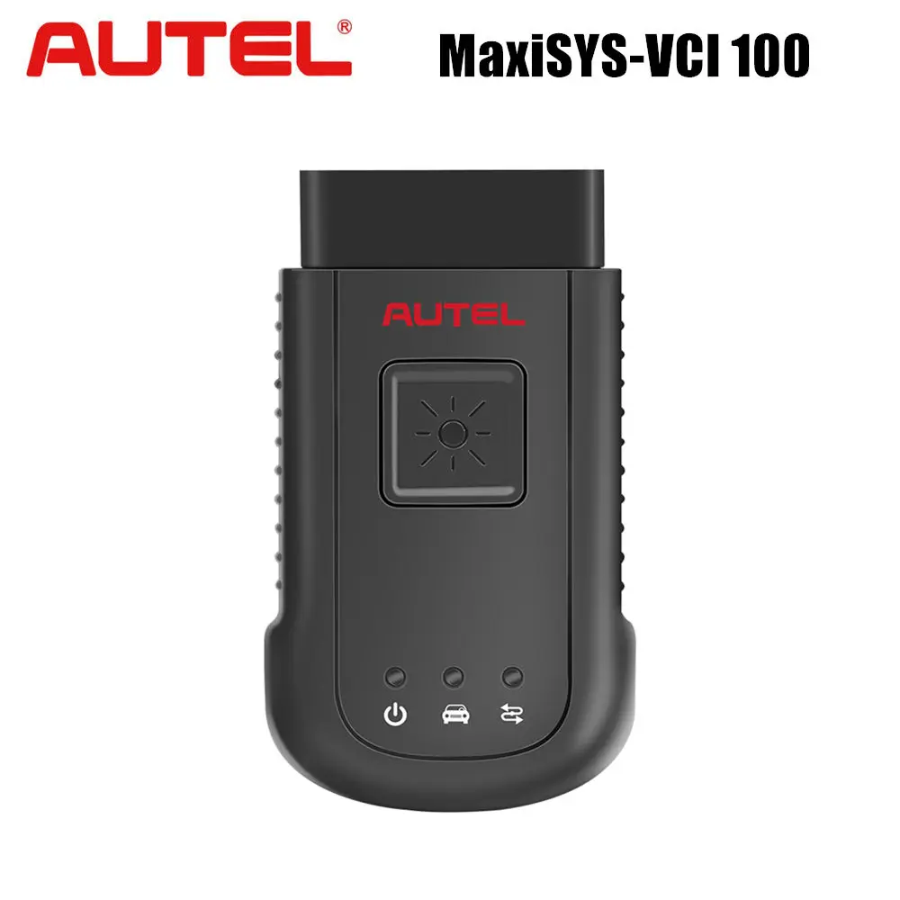 Autel MaxiSYS-VCI 100 Compact Bluetooth Vehicle Communication Interface MaxiVCI V100 for MS906BT/MK906BT/MK908P/Elite/ MS908