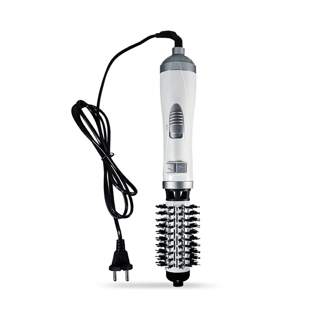 EU Plug Hairdryer Brush 220-240V 800-1000W Hair Dryer Hairstyling Curler Styling 360 Degree Rotatable Portable Styler