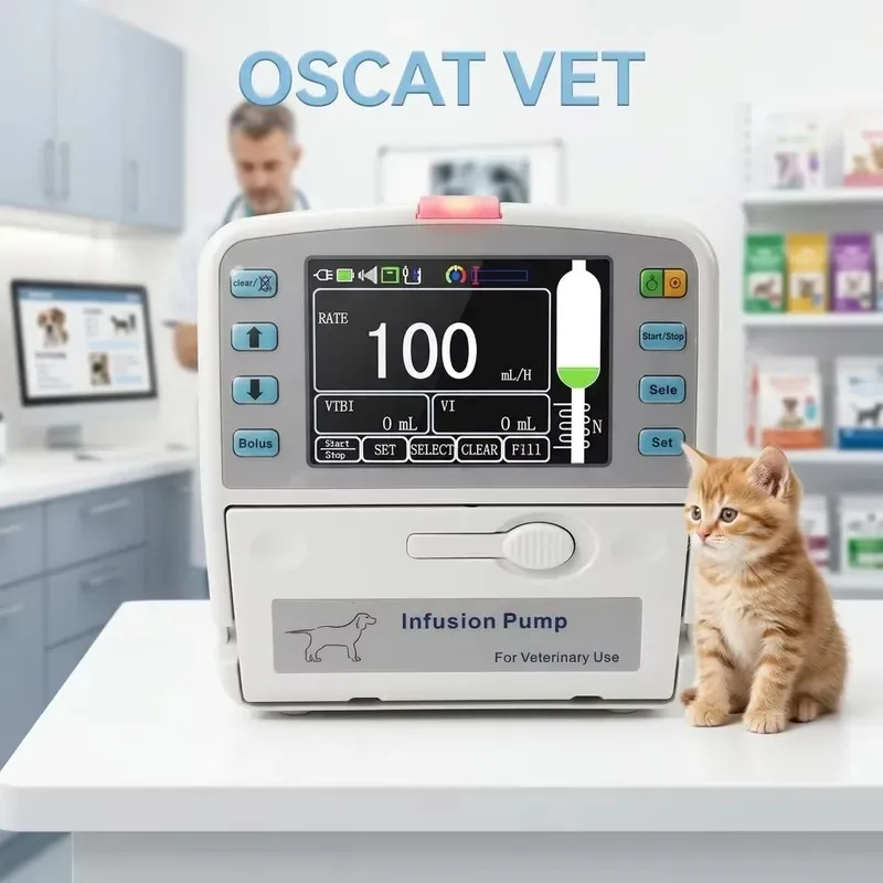 Hot Sale OSCAT Veterinary Pump with Heating Function - Touch Screen, Pump for Animal Clinic EX-15