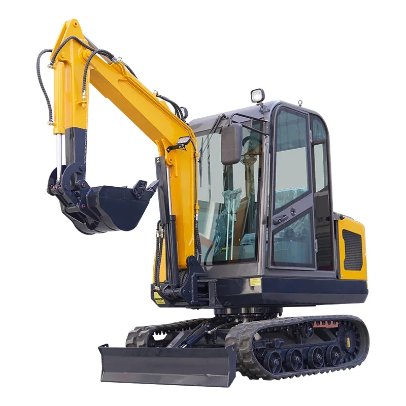 Fast delivery Mini diggers hydraulic rc excavators 1 3.5 ton micro small excavator machine price with closed cabin for sale