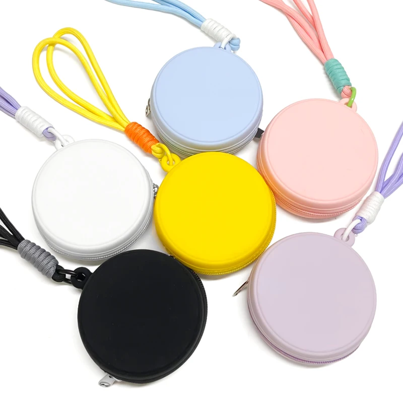 1pcs New Silicone Storage Bag Is Easy To Carry Baby Food-Grade Pendant DIY Accessories Baby Toy Gift
