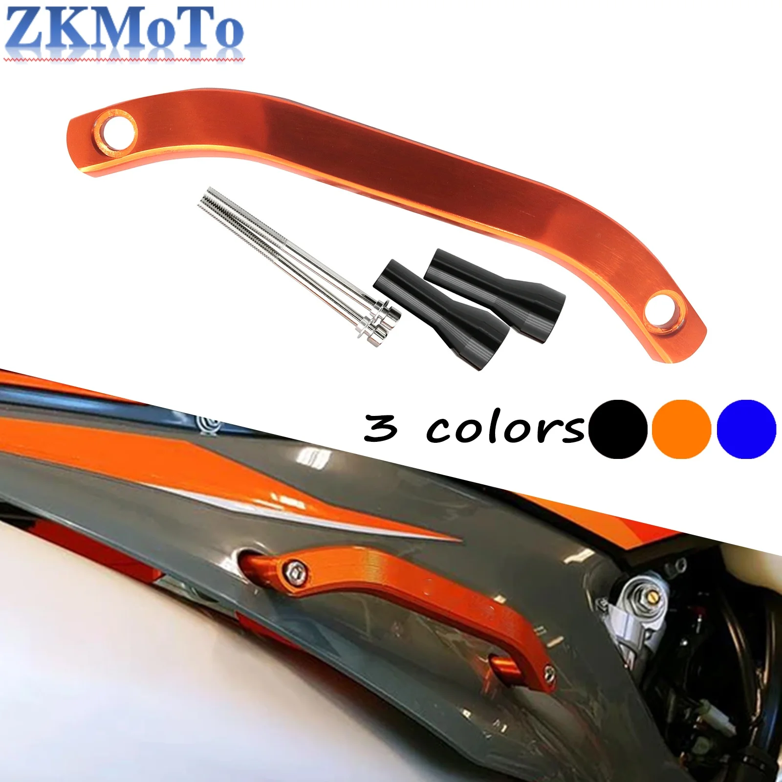 

168 мм мотоциклетные поручни с ЧПУ для заднего пассажира для KTM SX125 SX150 SX250 SX SXF XC XCF XCW EXCF 125-500CC 2016 2017 2018 2019