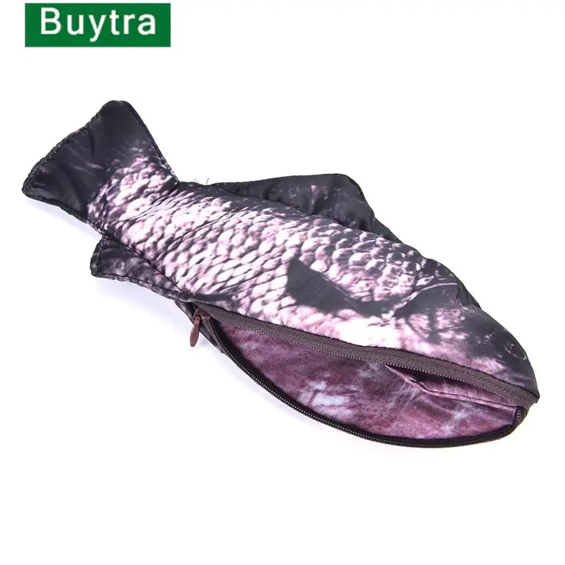 1PC 크리 에이 티브 물고기 연필 상자 대용량 연필 가방 업그레이드 펜 케이스 학교 선물 재미 만년필 가방 학교 용품