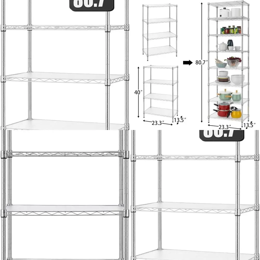 Adjustable 8-Tier S… - image