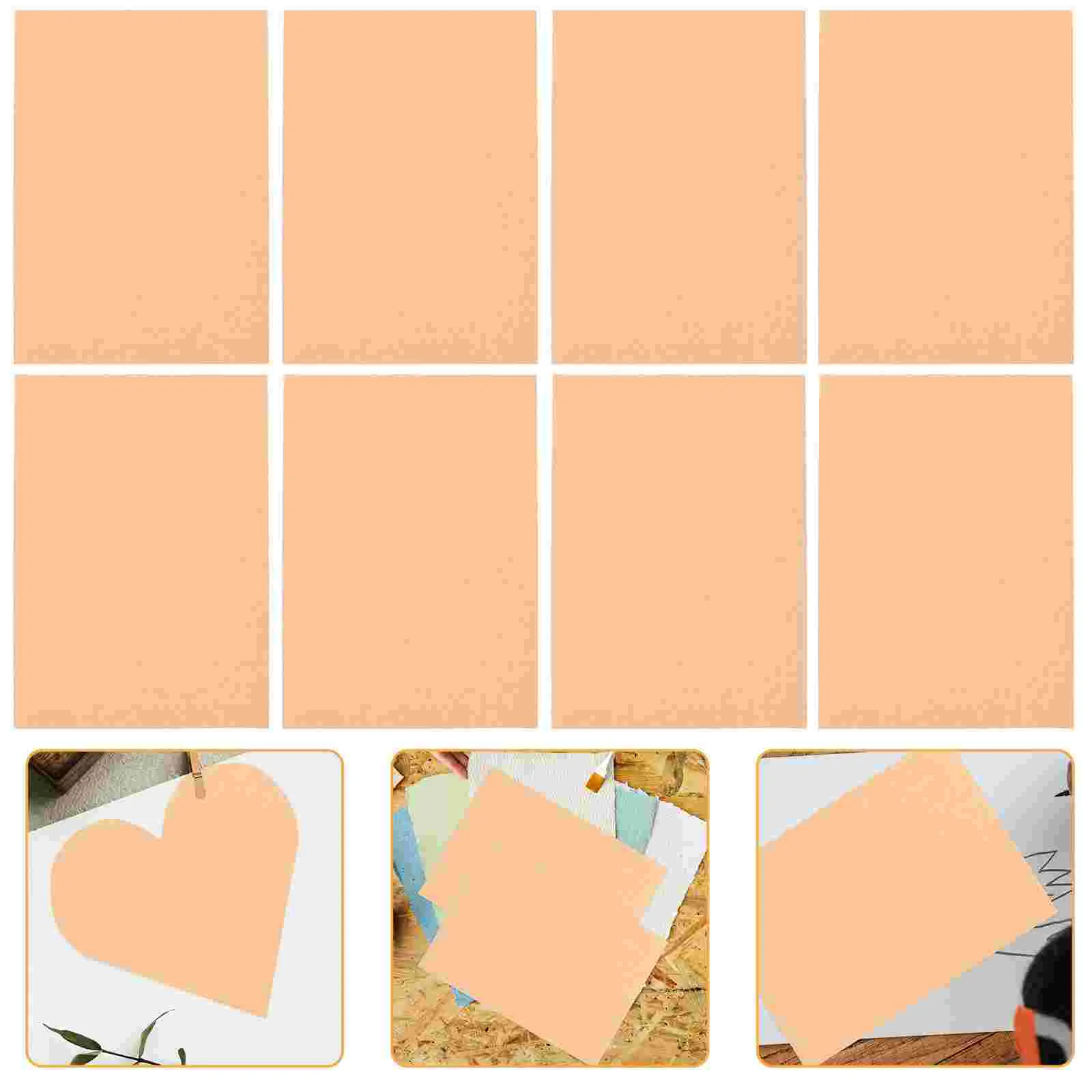 Material de pintura papel kraft papelão duro esboço jardim de infância artesanal grosso a4 impressão capa embalagem diy