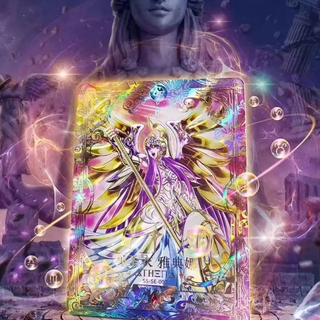 KAYOU Saint Seiya Third Edition Card Set - Experience The Heroism of Saints! Boasts Exquisite Designs of Popular Saints