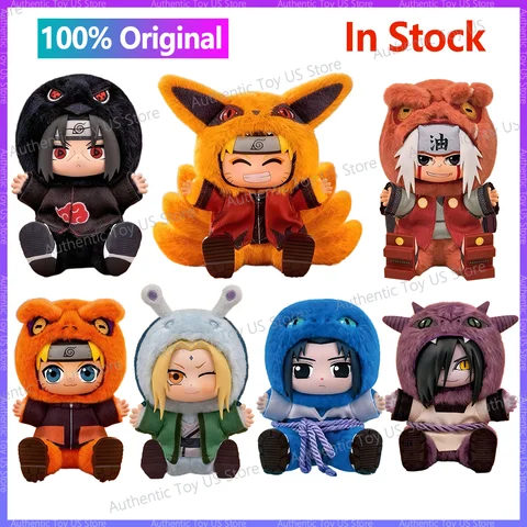 Originale Eaki Naruto V2 Scatola Cieca Shippuden Bestia Party Pigiami Naruto Anime Kawaii Doll Figura Itachi Uzumaki Regali Simpatici