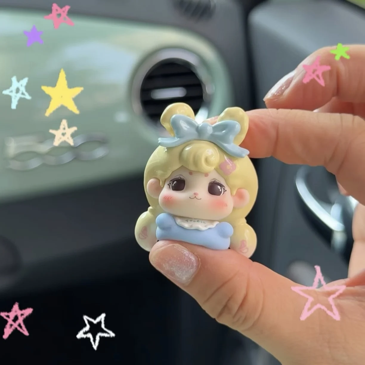 Tookie Cute Bunny Squeeze Toy Stress Relief Blind Bag Blind Box Kawaii Mini Figurine Desktop Decor Ornament For Adult Collector
