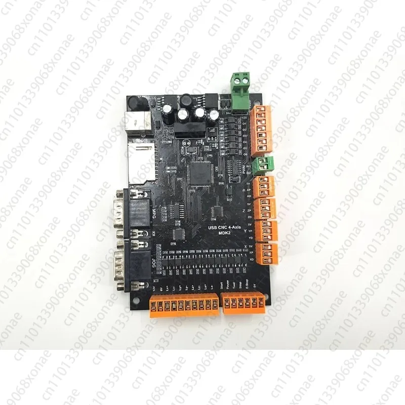 

The color control panel has 4 axes