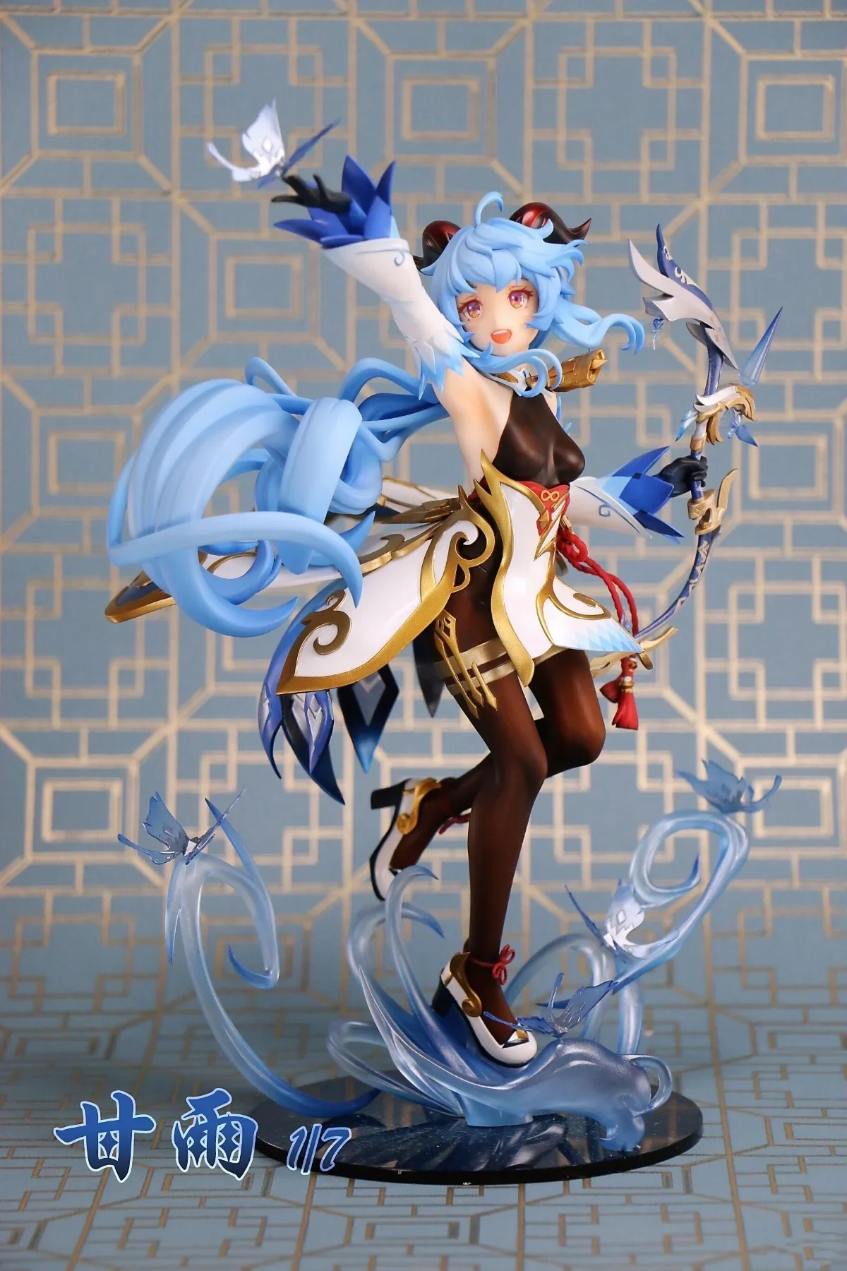 

29 см горячая игра Genshin Impact Wanderer аниме фигурки лук и стрела Ganyu фигурка для взрослых модель куклы фигурка детские игрушки подарки