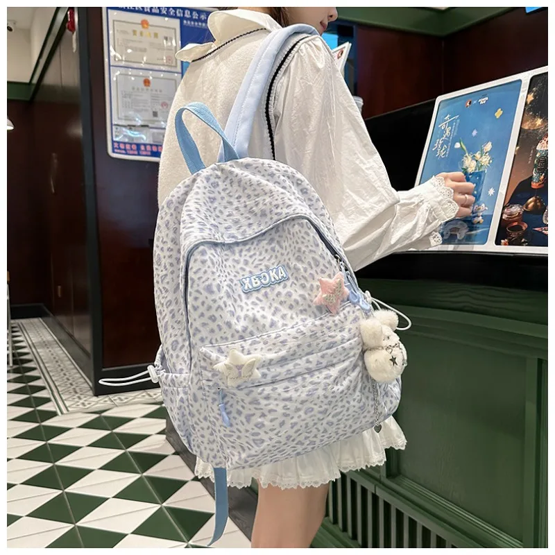 2026 New Simple, Versatile, Fresh and Cute Backpack for Students, High-quality, Lightweight and Large Capacity Backpack