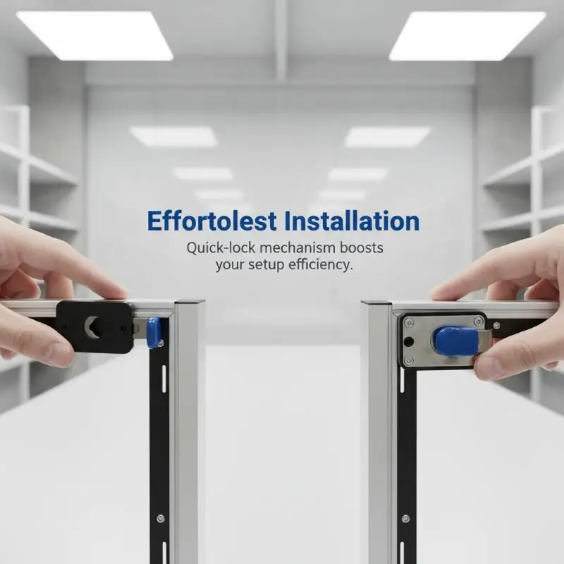 Event Friendly 12MM LED Screen Pacht Lock with Stainless Steel Construction