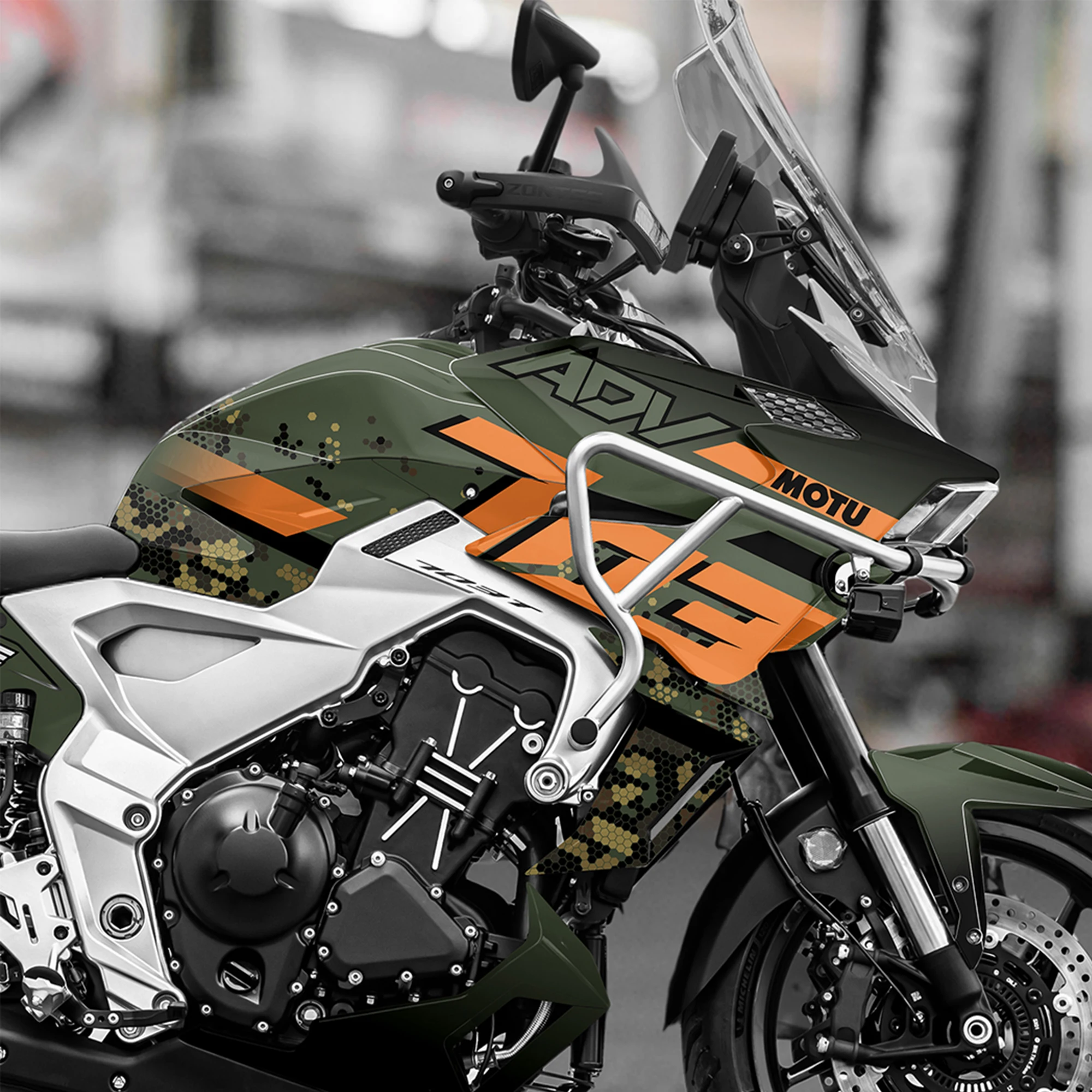 Full Body Motorcycle Decal Stickers Compatible With ZONTES 2026 703T Waterproof Scratch Cover Protective Fairing Graphics