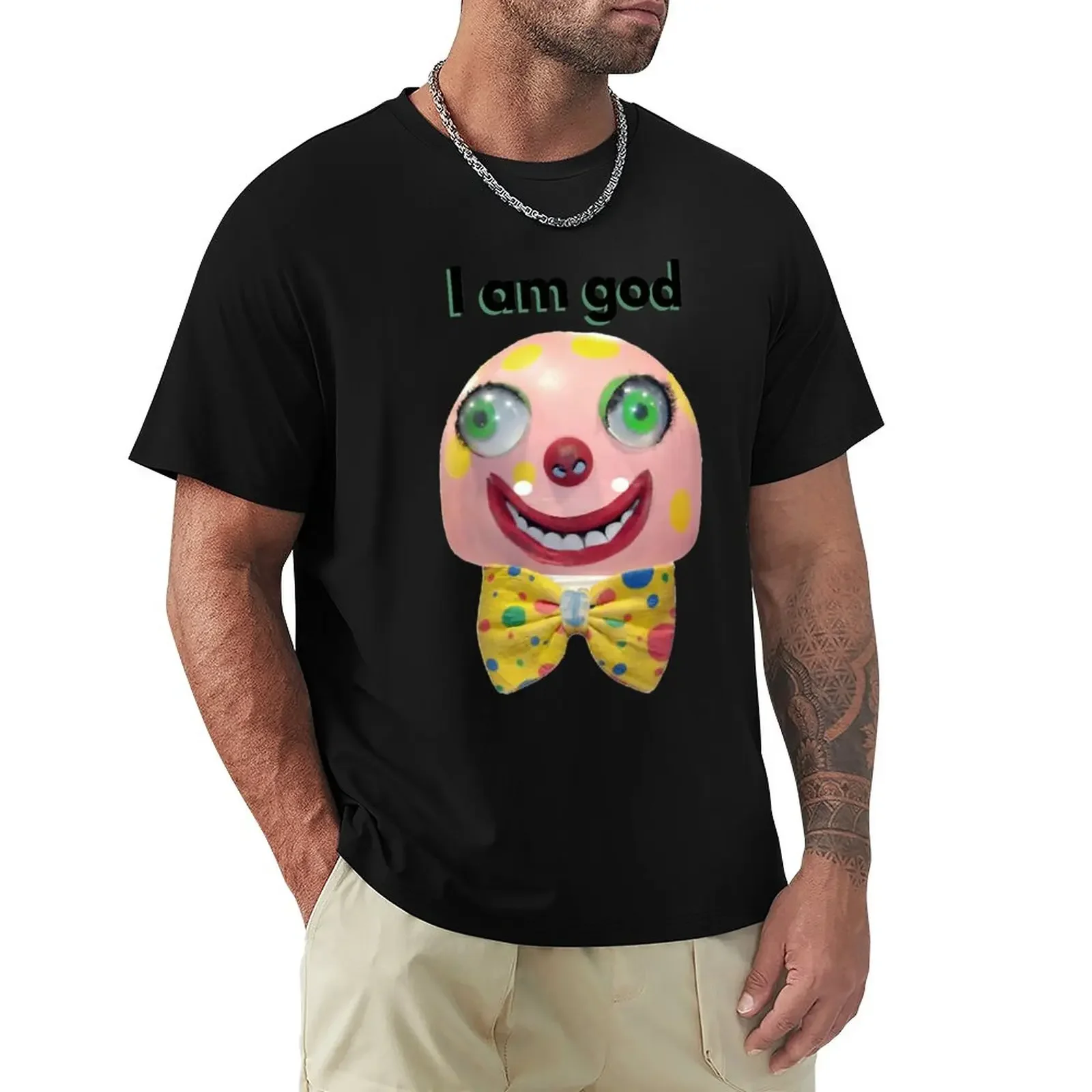 

Mr Blobby Is God T-Shirt graphics vintage clothes mens big and tall t shirts