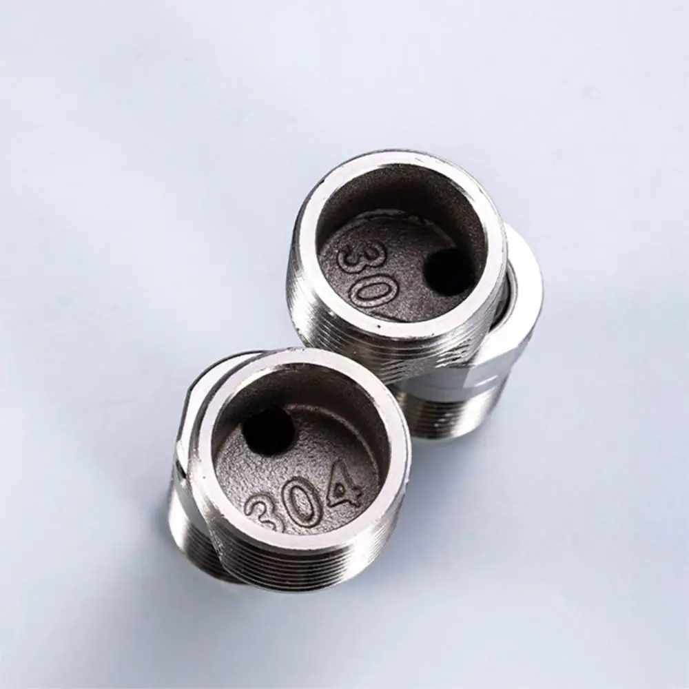 Angle Adjustment Faucet Angled Curved Foot 360° Rotatable Eccentric Screw Corner Shower Faucet Adapter Stainless Steel