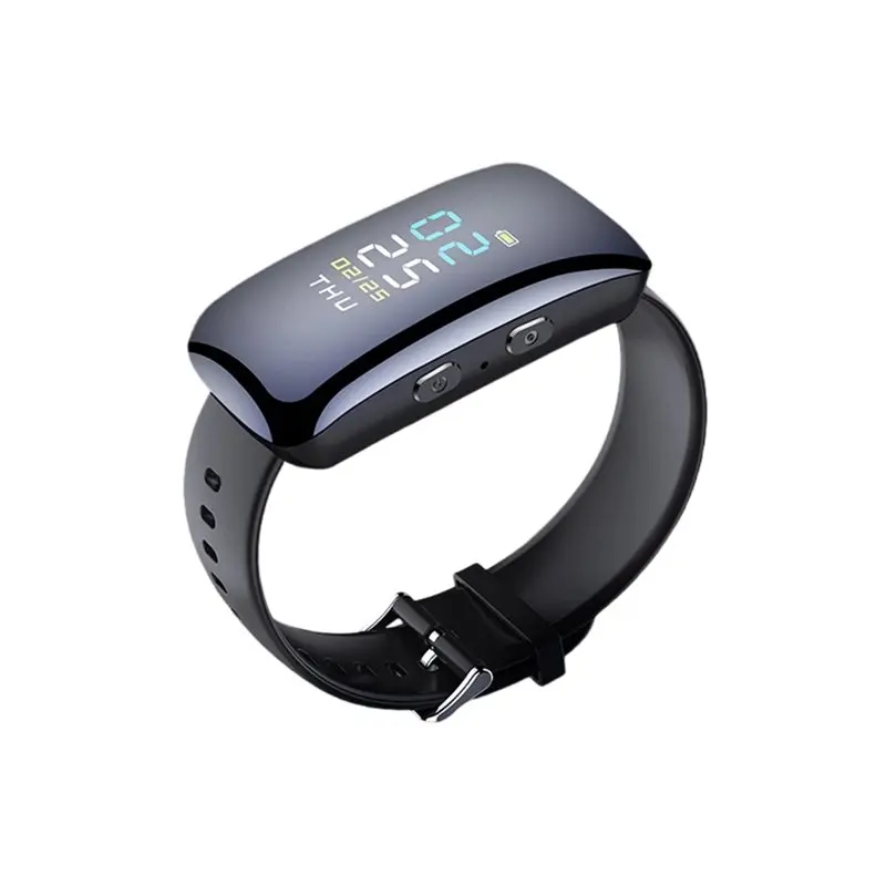 ABZW Mini Bracelet Camera Watch Noise Reduce Audio Video Sound Record Dictaphone Sound Small Micro