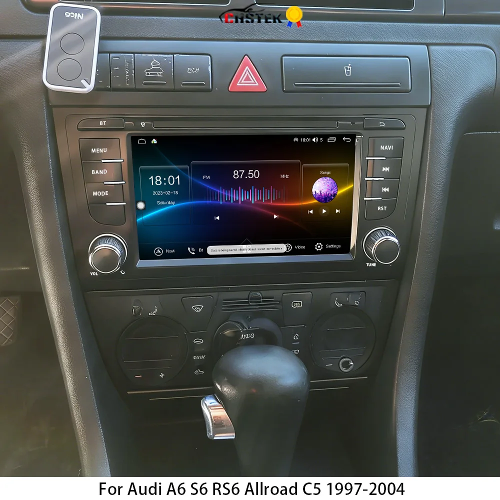 CHSTEK Carplay Car Radio For Audi A6 S6 RS6 Allroad C5 1997-2004 Multimedia Vedio Player Stereo WIFI 4G GPS Head Unit Android 13