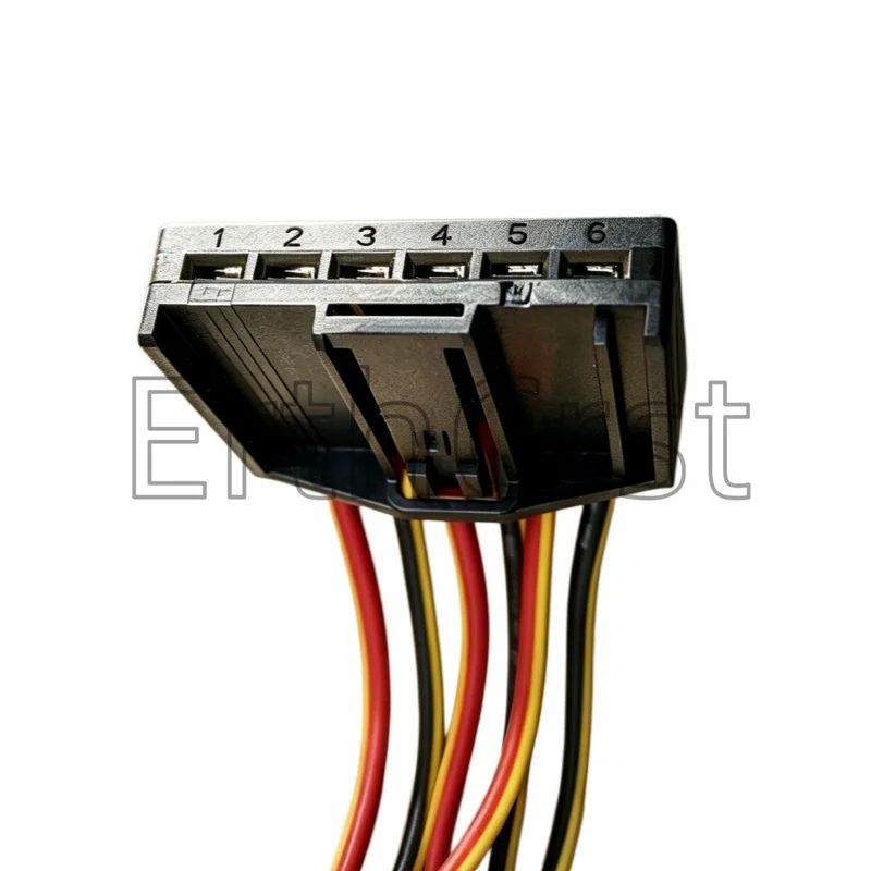 Original 6P Harness Connector Car Connector For BMW Taillight Harness Plug