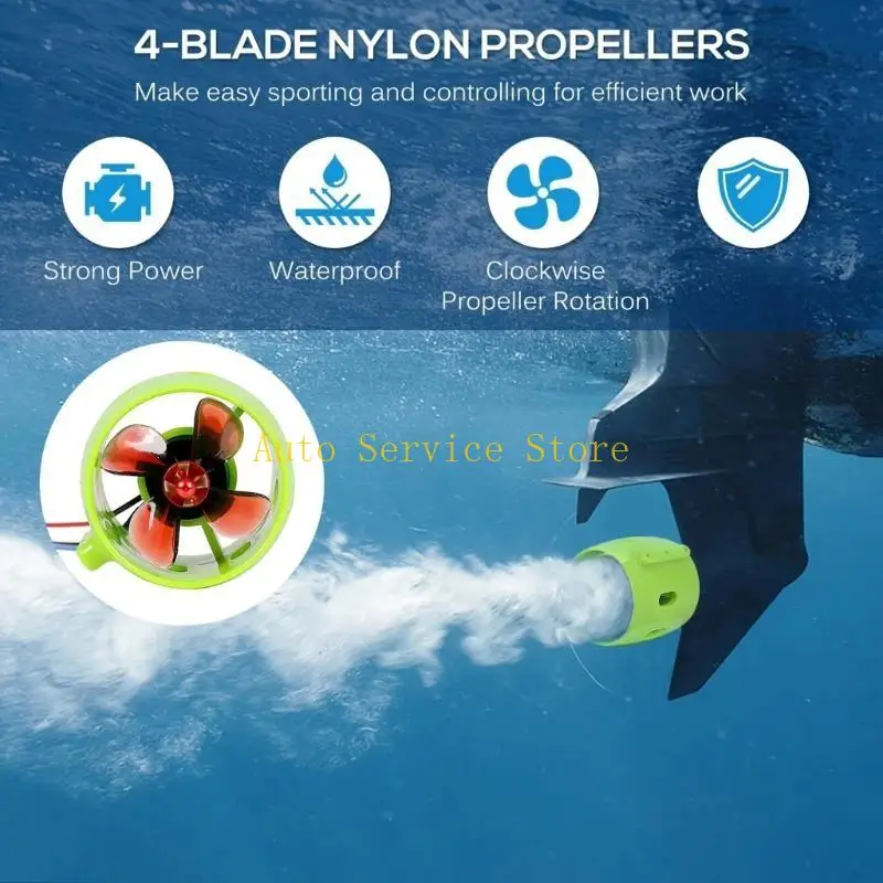 462A Reliable 1000KV Brushless Motor with Propeller Rotation & Waterproof Features Efficient Motor for Underwater Models