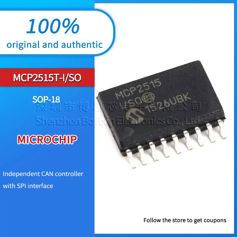 

Original genuine MCP2515T-I/SO