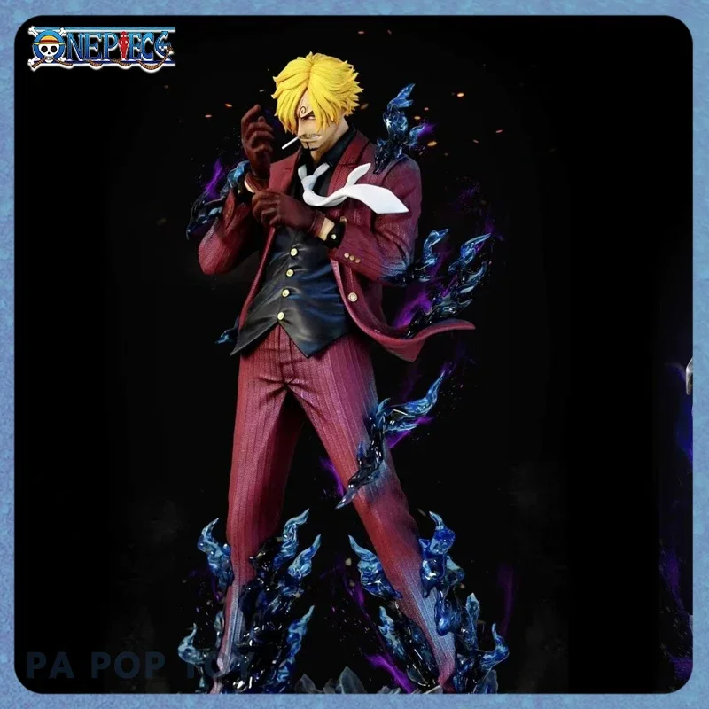 

25cm/9.8inch One Piece anime character smoking Sanji PVC Action Figure Model Statue Collection Decoration Toys Gift
