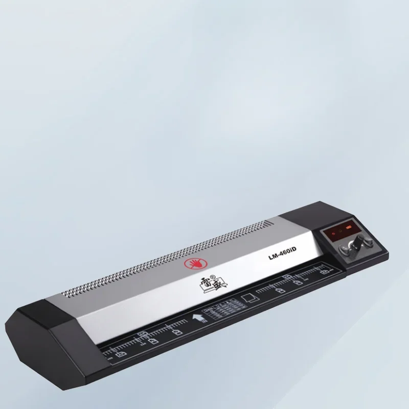 For Lm-460id Large Photo A2 Plastic-Envelop Machine Digital Display Pouch Laminator Office Large Laminator Laminator