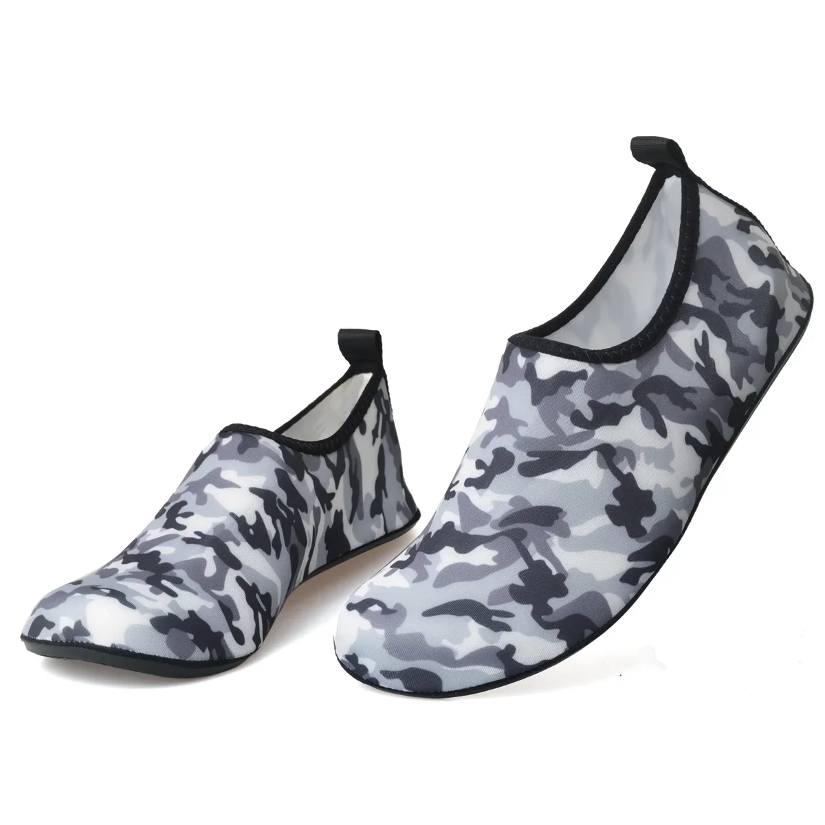 Camuflagem de Água Sandálias de Natação para Homens e Mulheres, Secagem Rápida, Fitness, Sapatos de Treinamento Esportivo, Ginásio, Unisex, Yoga, Tamanho Grande