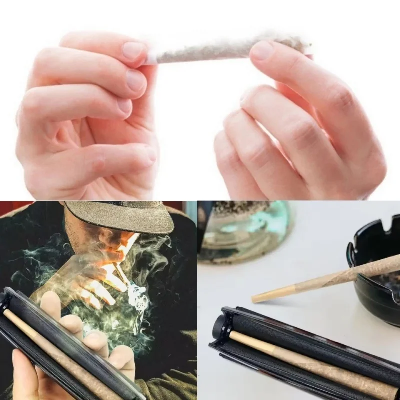

Portable 78/110mm Manual Cigarette， Tobacco Herb Roller Cone Rolling， Hand Making Rolling Machine Tool Smoking Accessories