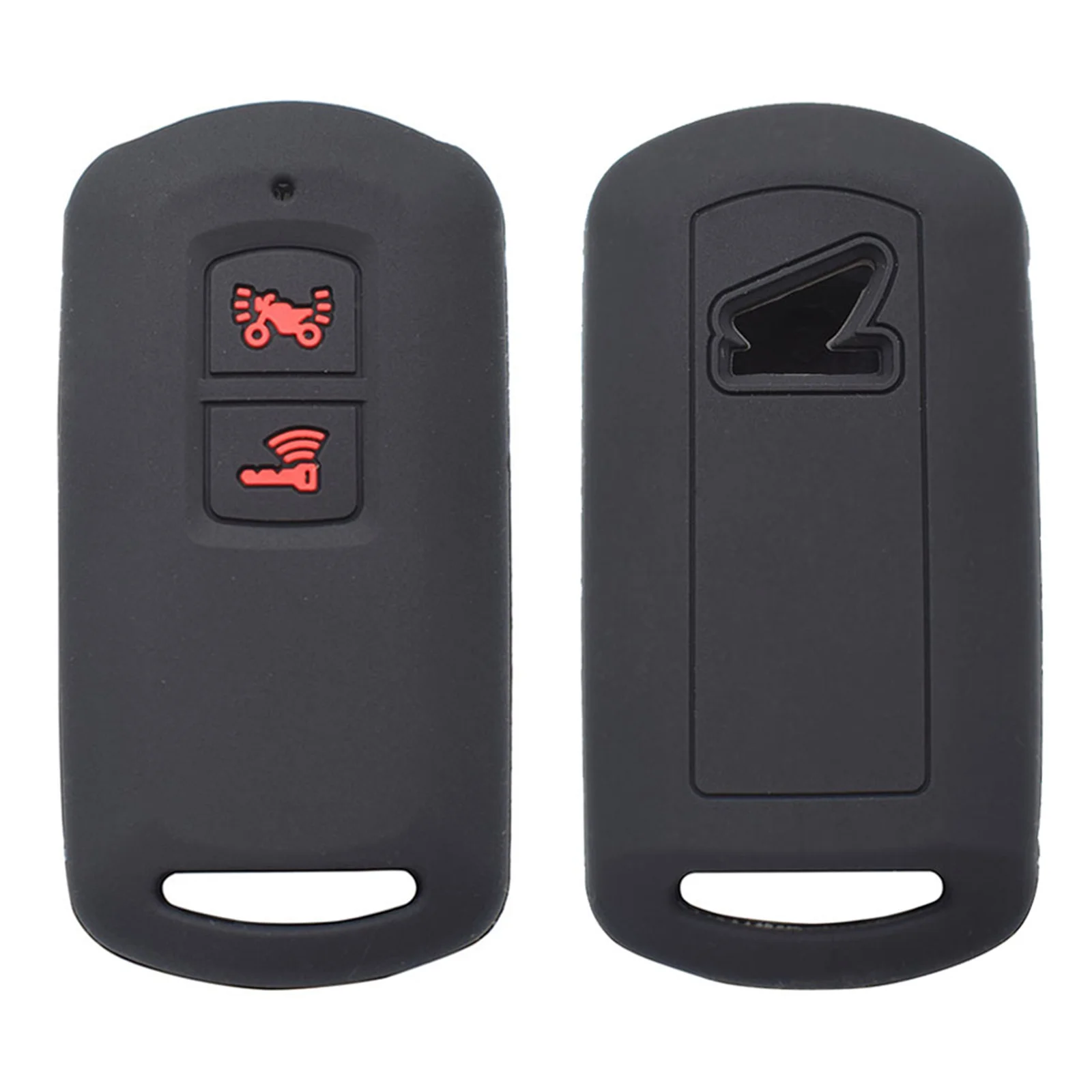 Silicone Remote Key Fob Case For HONDA VARIO PCX 150 K59 SH125 2 Button Smart Motor Key Shell Cover Keyless Jacket Sleeve