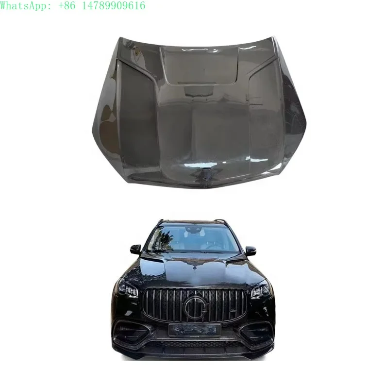 

Extreme Makeover2021+ For GLS Upgrade Hood LD Style High Quality Carbon Fiber Engine Cover Hood Fit F Style Design Body KitFu