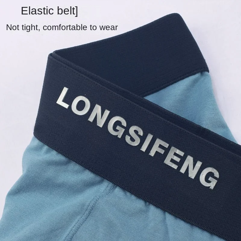 Thin Underwear Men Boxers Long Leg Boxer Shorts Cotton Breathable Underpants Sexy U Pouch Male Panties Ropa Interior Sex Hombre