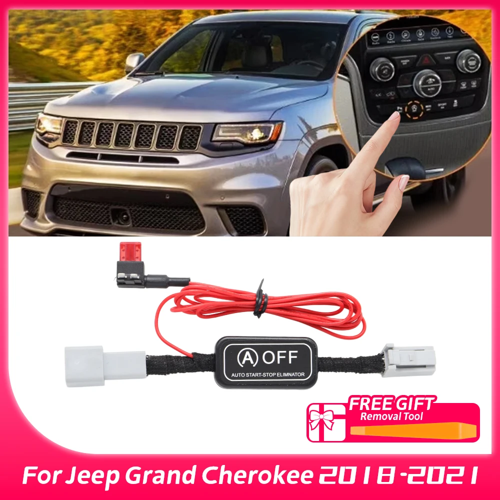 Für Jeep Grand Cherokee 2018-2021 Automatisches Start-Stopp-System Gerät mit Tastensteuerung Sensor-Stecker Stop-Ablehnungsmodus mit Speicherfunktion – Detail 1