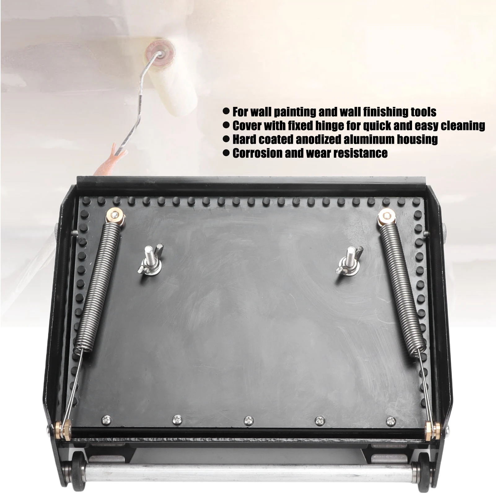 Wall Finishing Tool Finishing Flat Box Wallboard Finishing Box Putty Powder Scraper Wall Plastering and Scraping Flat Box Tool