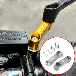 2024 New For Honda GROM MSX 125 MSX125 GROM125 Motorcycle Accessories CNC Aluminum Rearview Mirror Adapter Extender Riser