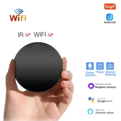 Tuya WiFi akıllı evrensel IR uzaktan kumanda DIY akıllı ev kontrolü için TV DVD AUD AC Alexa Alice Google ev akıllı yaşam APP ile