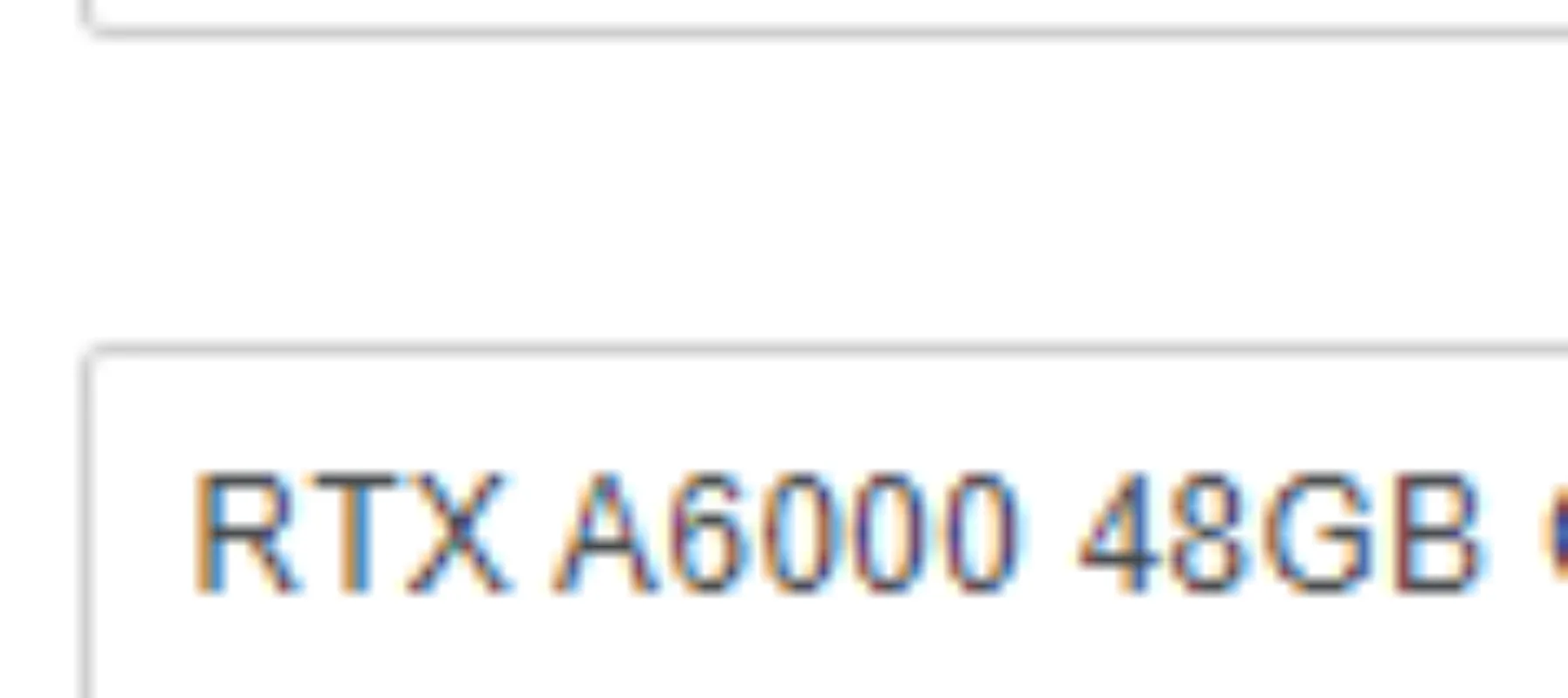RTX A6000 48GB GDDR6 Professional Workstation Graphics Card | 3D Rendering AI Video Editing |4x DisplayPort High-Performance GPU