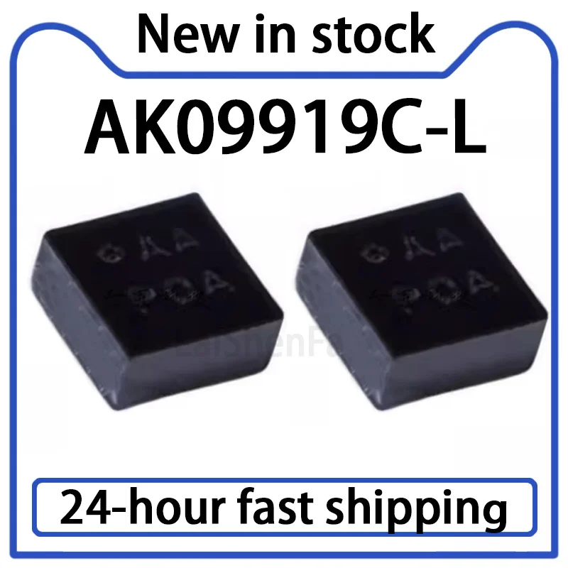2PCS AK09919C-L AK09919 AOA Package BGA4 Trigger Interface Hall Reaction/Magnetic Sensor Chip New in Stock