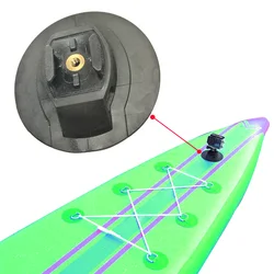 Caiaque câmera Stand Up Board, Base de montagem curva plana, 2 cores