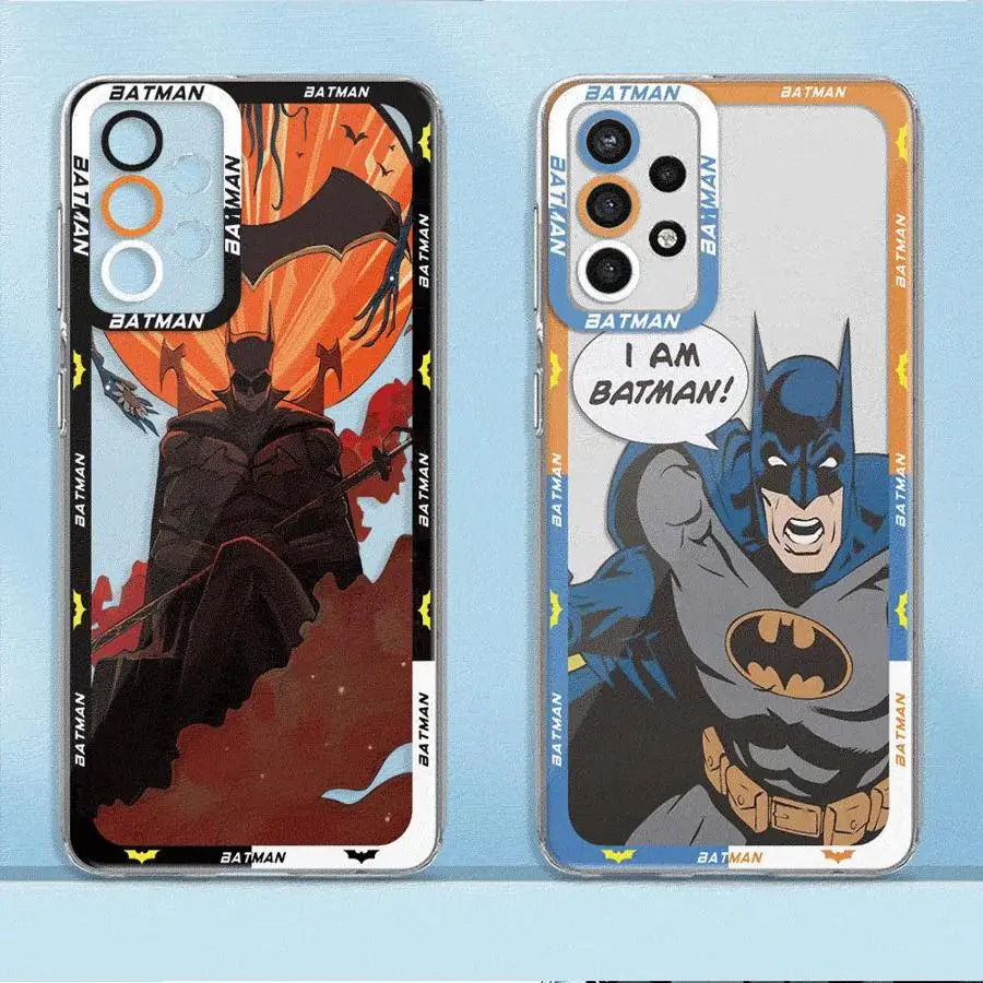 Batman Superhero phone Case for Galaxy A11 A12 A13 A14 A15 A22 A23 A32 A52 4G 5G A24 4G A33 A34 A25 A35 A52s A53 A54 A55 5G