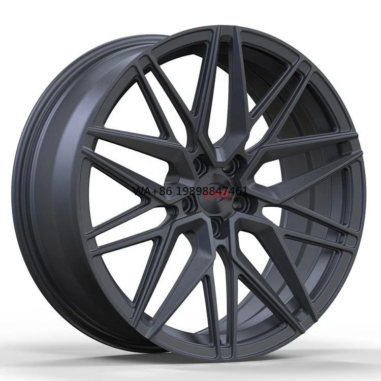 

5x114.3 5x112 5x120 Custom Monoblock Matte Black Forged Wheels Rims for BMW E46 E60 F10 E39 M2 M3 M4 E30 E36 513M 3 5 Series