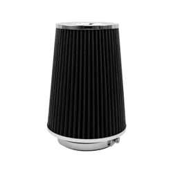 Car Air Filter High Flow Intake FilterIntake Filter Sport Power Mesh Cone Cold Air Induction Kit Universal Car Parts 76MM