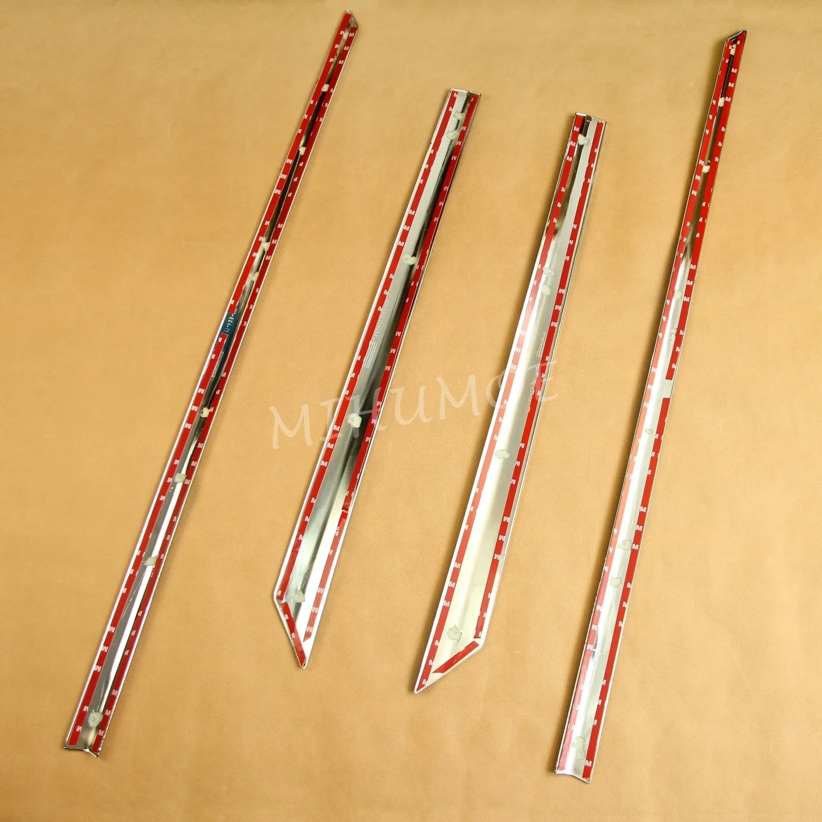 4 قطعة كروم سيارة الجانب الباب الجسم شرائط الزخارف حامي صب لمازدا 3 سيدان هاتشباك BP 2019 2020 2021 2022 2023 2024 #6