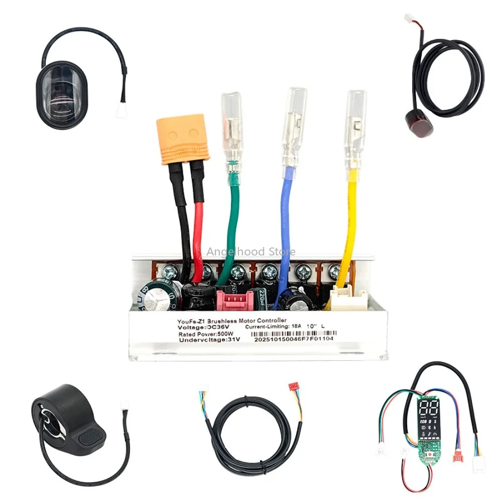 

36V 500W Controller Kit for M365 Electric Scooter Accelerator Dashboard Electric Scooter Replacement Accessories