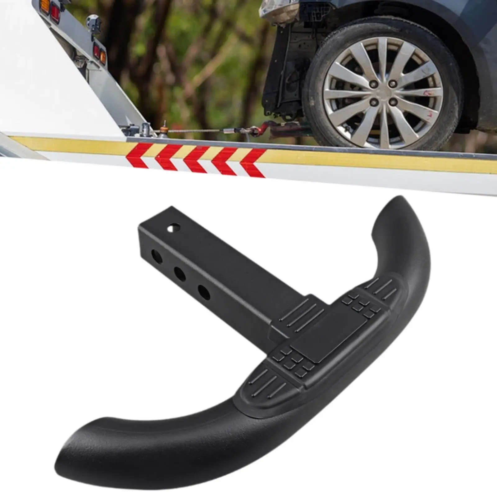 

Hitch Step Fits 2 inch Hitch Receiver Anti Slip Universal Towing Bumper Guard Heavy Duty for Cars Trucks Campers Pickups RV