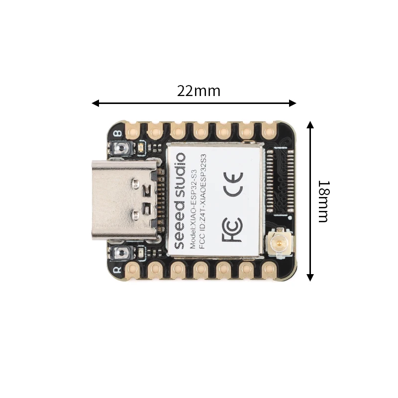 Seeed Studio XIAO ESP32S3 2.4G Development Board Seeeduino ESP32-S3 WiFi Wireless BLE Mesh 5.0 8MB Flash Module For Arduino