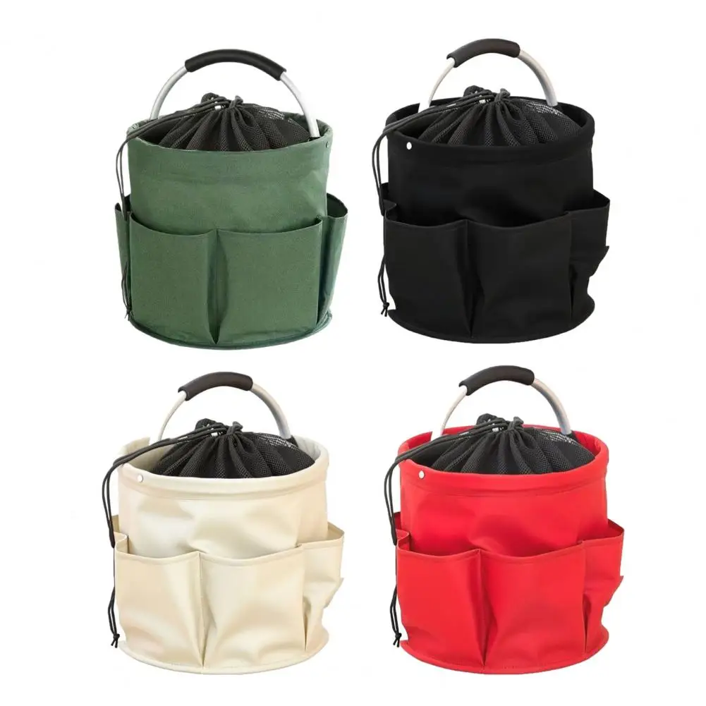 New 2026 Car Storage Folding Organiser Bag Basket Picnic Tote Outdoor Cleaning Caddy With Handle Tool Bag Cleaning Supplies
