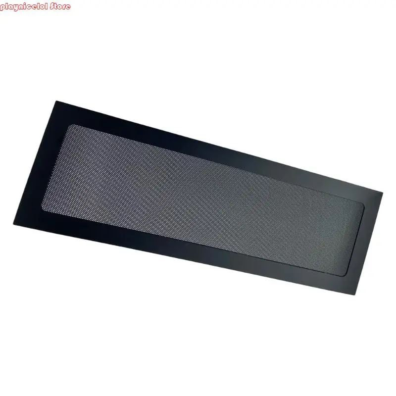 E8BA Twee magnetische pc -case stoffilters 12x24cm PVC -materiaalbevestiging voor onderhoud het CPU -koelsysteem